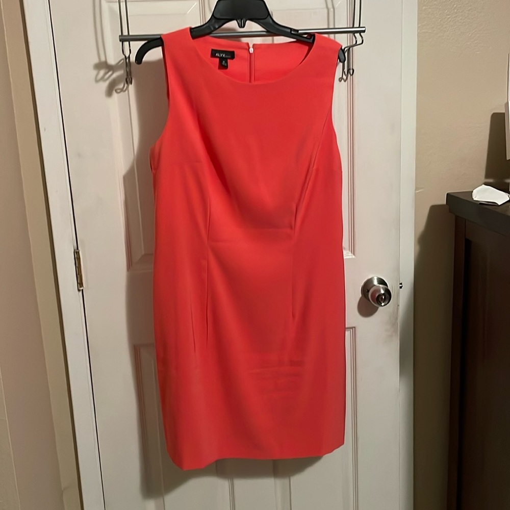 ALYX dress, size 14, color salmon